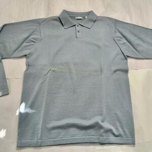 Halogen Men's Light Blue Polo Shirt